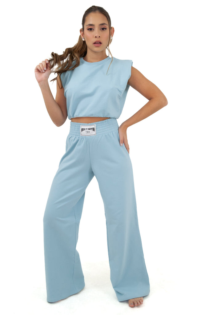 TBWCollection Joggers Baby Blue / S/M Boxing Jogger Wide Leg