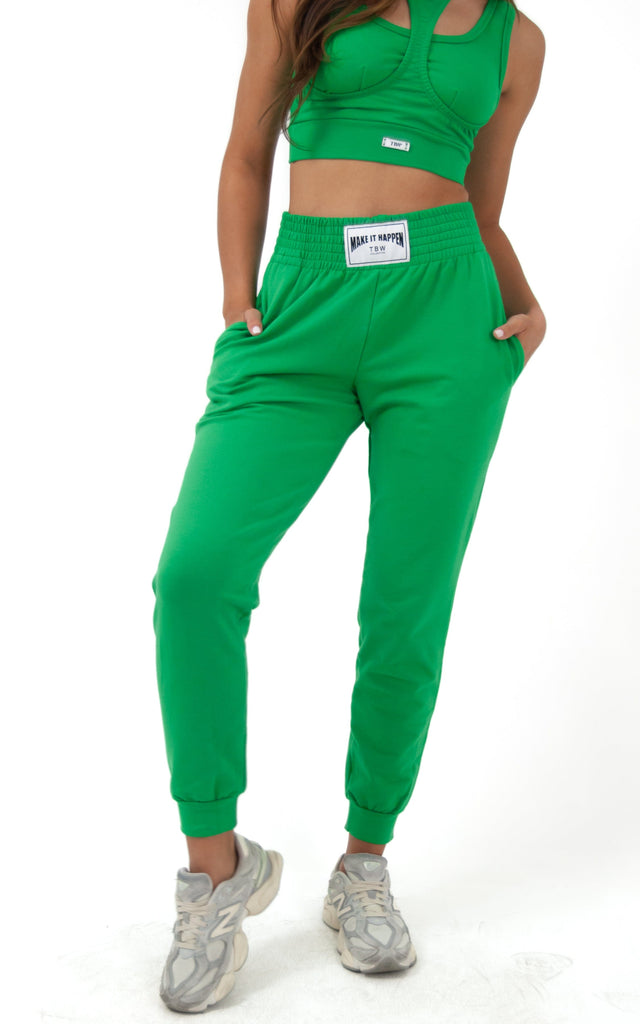 TBWCollection Joggers Emerald Green / XS Boxing Jogger