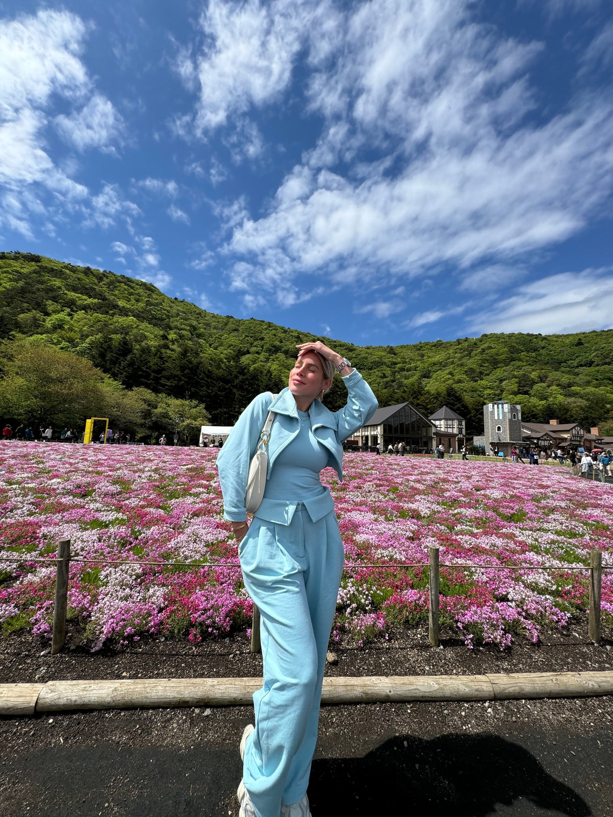 TOWAVASE トワヴァーズ シルク 花柄 ルイ パンツ “Louis” 26