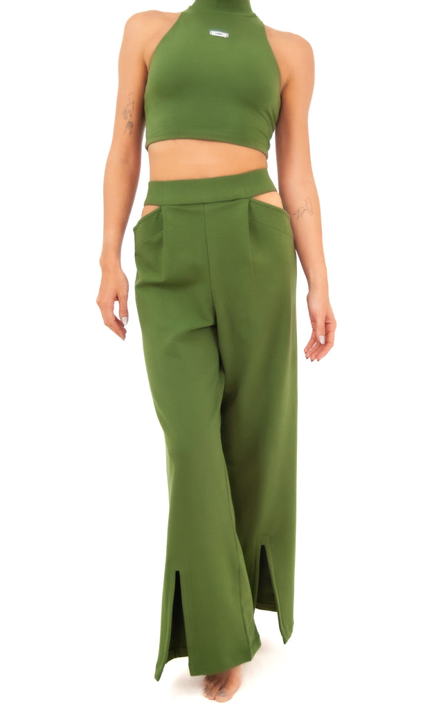 TBWCollection Pants Olive Green / ONE SIZE Karla Pants