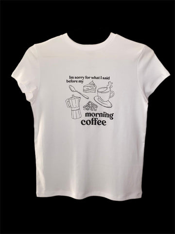 TBWCollection S T-Shirt Morning Coffee