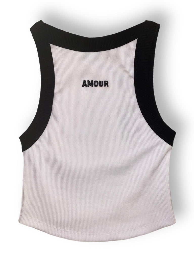 TBWCollection S Tank Top AMOUR White