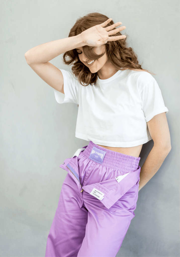 TBWCollection XS / Purple Boxing pants